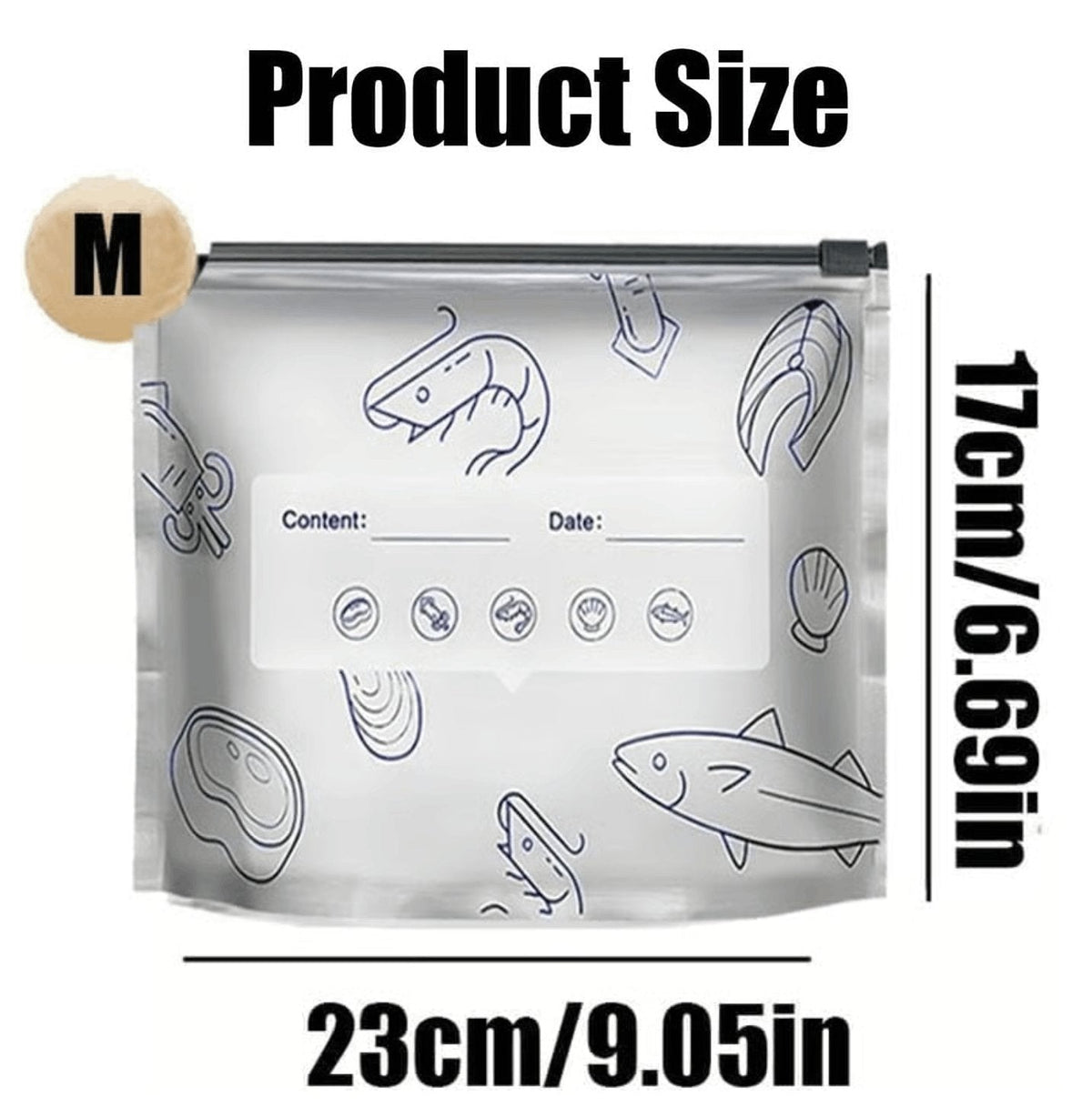 ✨ Reusable Aluminum Foil Sealable Storage Bags 🌱