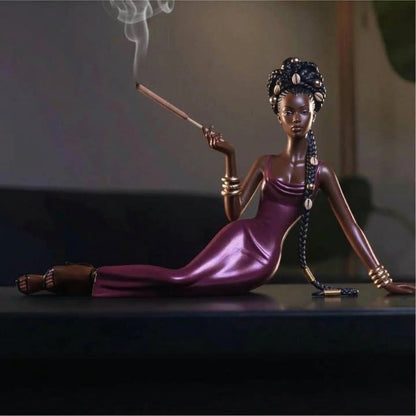 Handcrafted Ceramic Aroma Statue – Where Sculpture Meets Serenity
