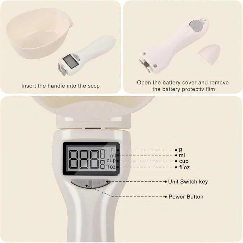 Weighing Food Measuring Scoop