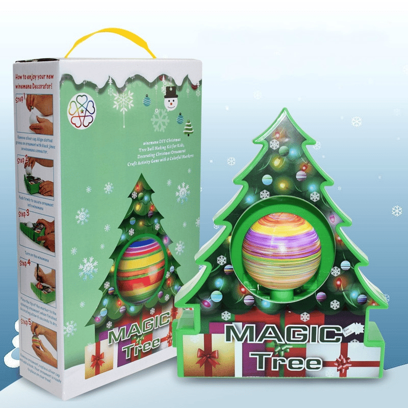 🔥Early Christmas Sale 60% OFF -🎄Magic Tree Christmas Painting Ball