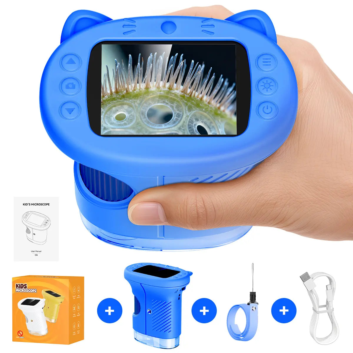 Kids Handheld Digital Microscope
