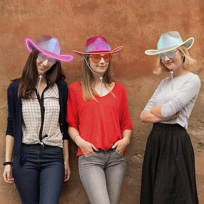 🤠⚡Cowboy Wireless LED Party Hat