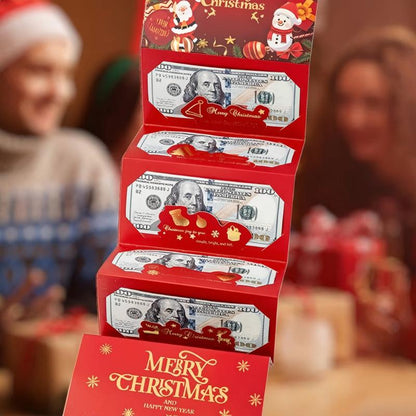 Foldable 6-Slot Christmas Red Envelope