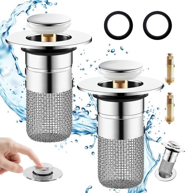 ✨🔥Universal Pop-up Sink Drain Filter