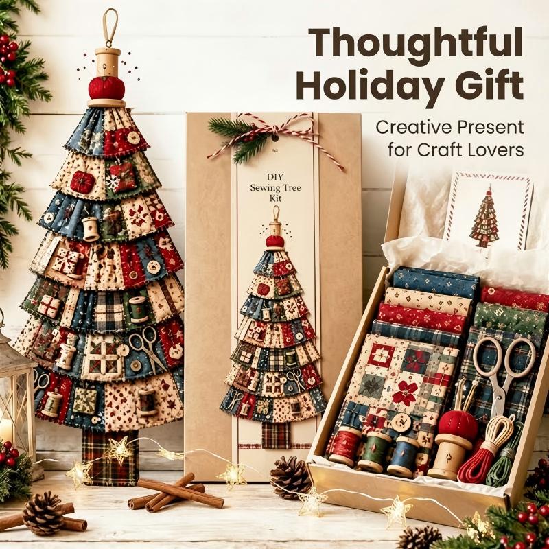 DIY Christmas Tree Door Hanger Craft Kit