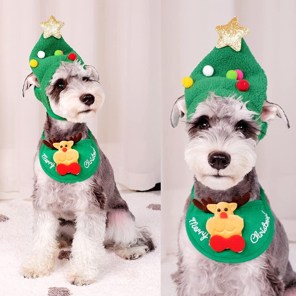 🔥LAST DAY SALE 50% OFF🎁Adorable Christmas Tree Pom-Pom Hat