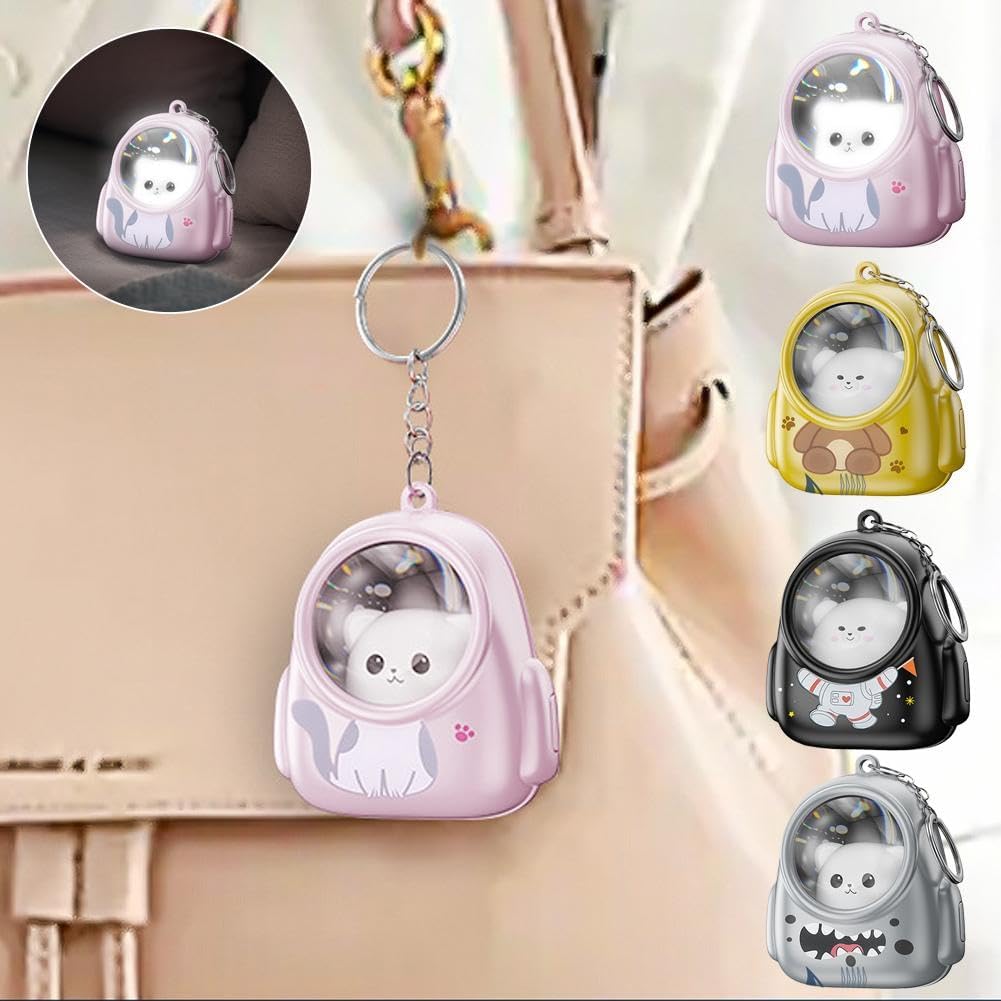 🔥Last 4 hours Sale: Save 50% -Glowing Cat Keychain