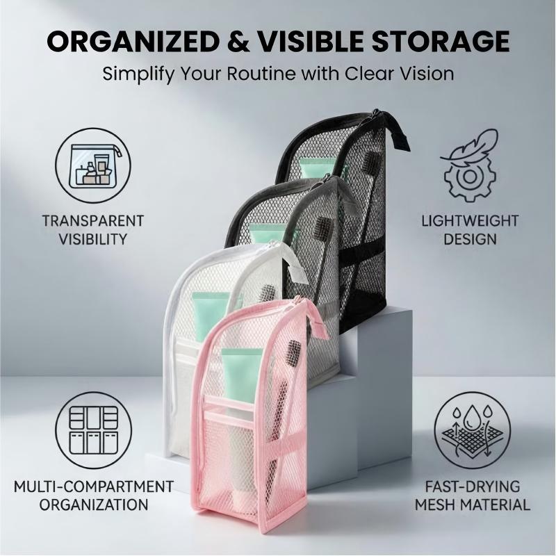 Freestanding Waterproof Travel Toiletry Bag
