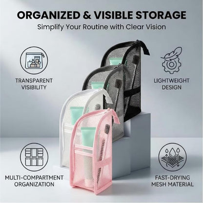 Freestanding Waterproof Travel Toiletry Bag