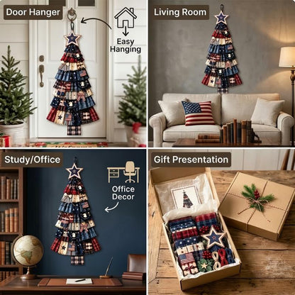 DIY Christmas Tree Door Hanger Craft Kit