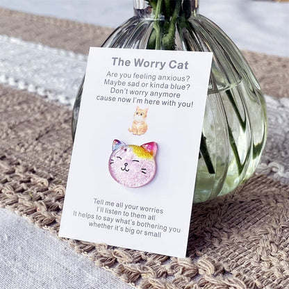 🔥LAST DAY SALE 57% OFF💟A Hug From My Heart For You (The Worry Cat)
