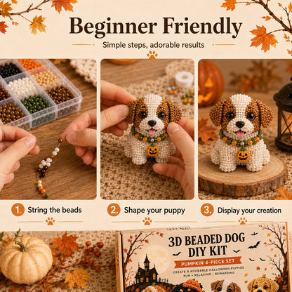 🔥Last Day 49% OFF - 🎁🐶🎃🐶3D Halloween Dog DIY Art Set