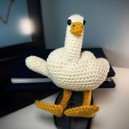 🦆The Duck-You Crochet Goose
