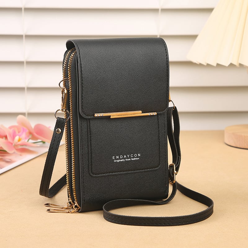 🔥LAST DAY 50% OFF - 👛📱 Dopamine Color Touchscreen Crossbody Phone Wallet