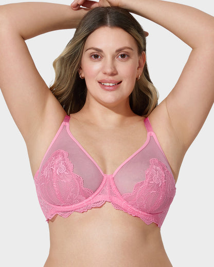 Full Coverage Lace Minimizer Bra