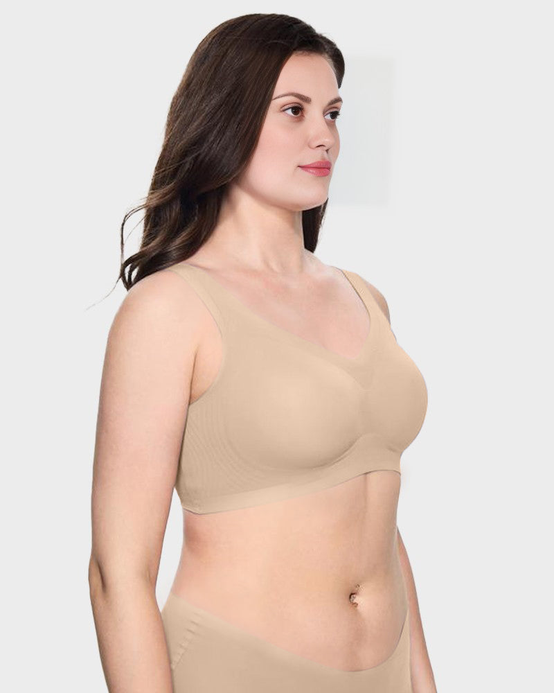 Cooling Wire-Free Antibacterial Minimizer Bra