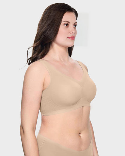 Cooling Wire-Free Antibacterial Minimizer Bra
