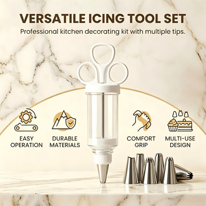 Cake Decorating Syringe Kit