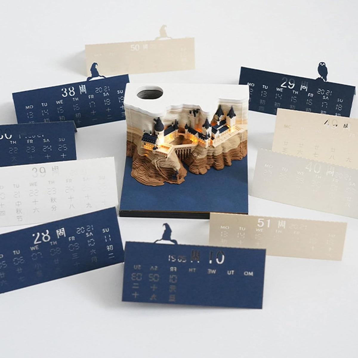 🔥LAST DAY SALE 49% OFF🏰 3D Memo Note Calendar with Upgraded Packing