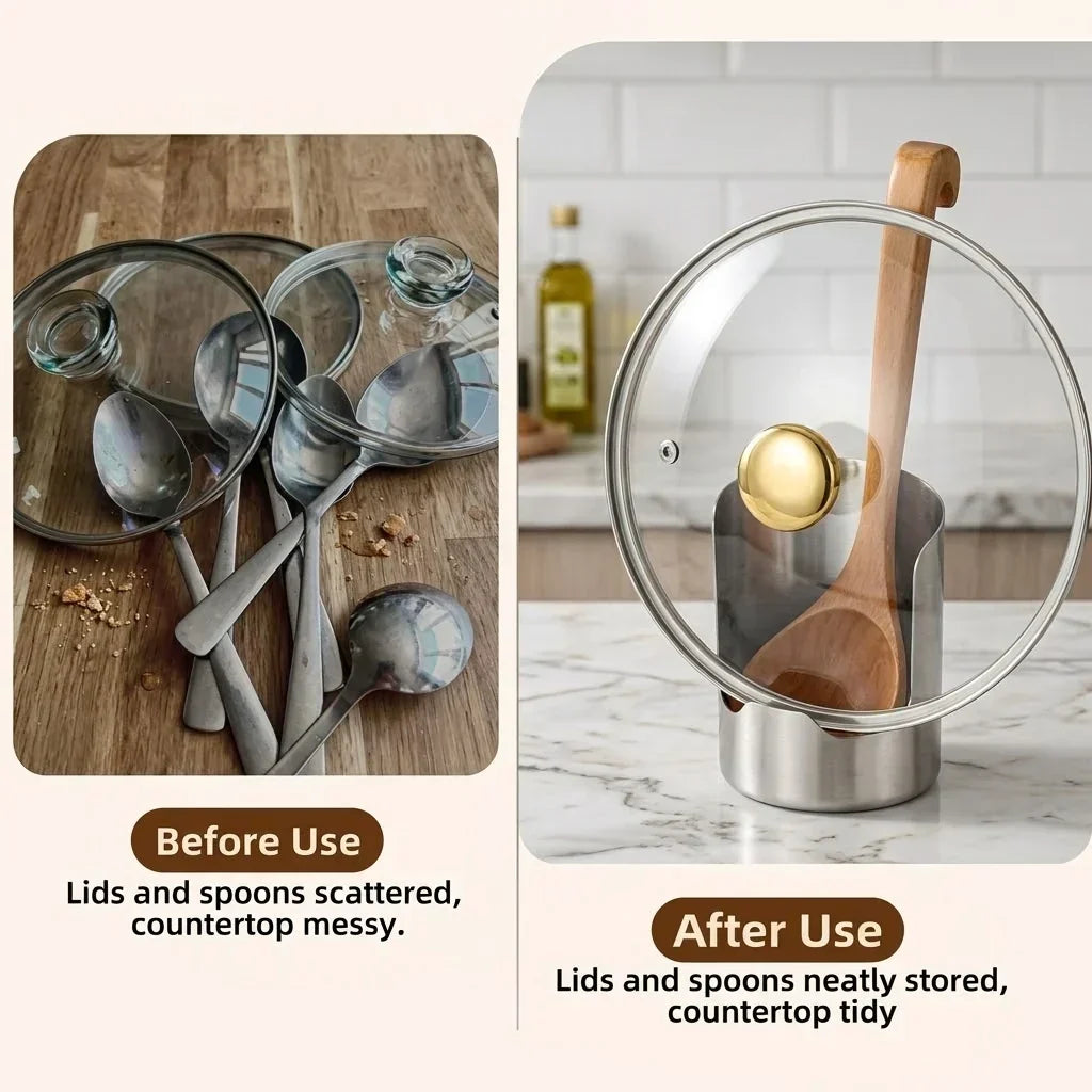 Stainless Steel Utensil Holder
