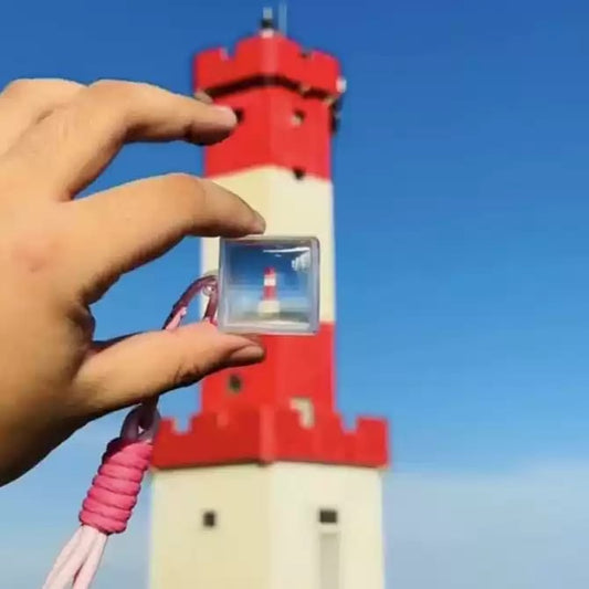 🔥Last 4 hours Sale: Save 50% -📷Crystal Pixel Filter Stone Keychain