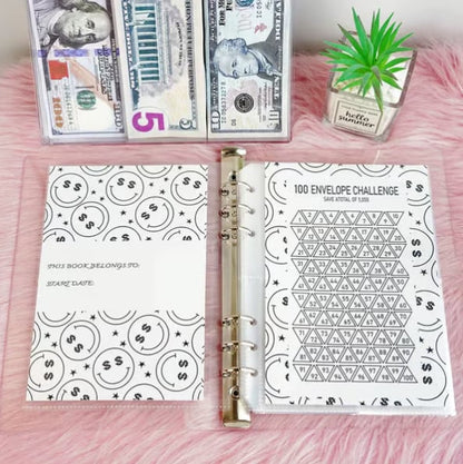 🔥LAST DAY 49% OFF - 🤑✉️100 Envelope Savings Challenge Book