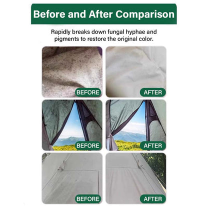 ✨ 🧴✨ 53% OFF! Outdoor Mildew Stain Cleaner – Spray on, wipes off mold instantly. Eco‑friendly, won‘t ruin waterproofing. Tent, awning, shower curtain – all like new! 🏕️💪