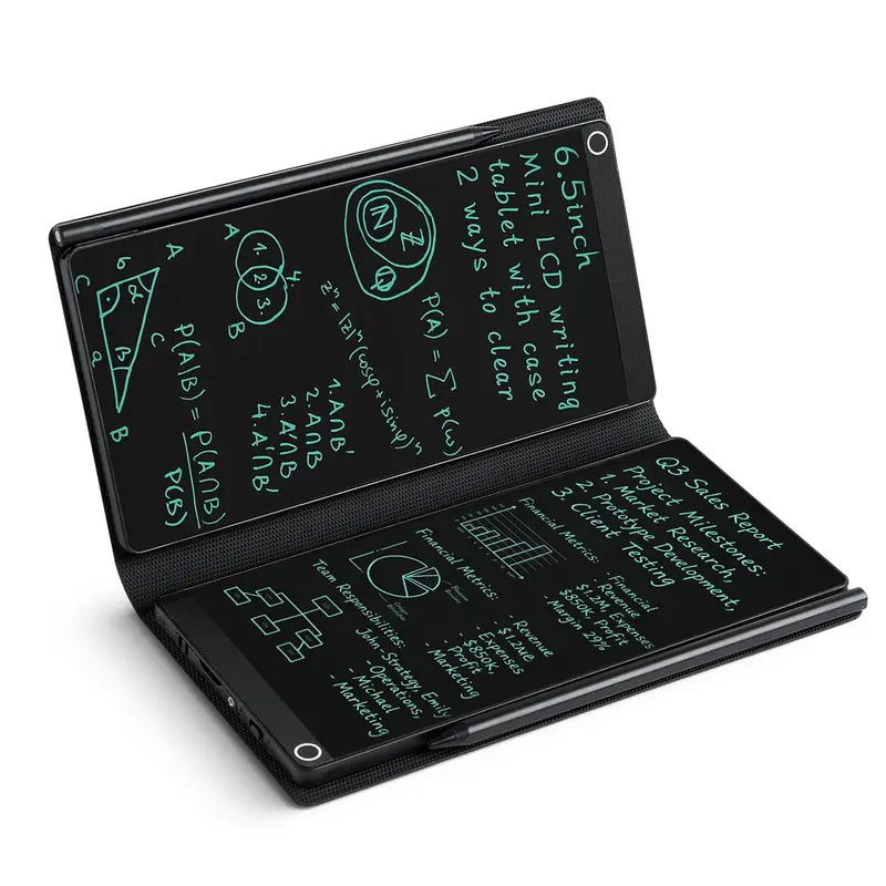 6.5-Inch Full Screen LCD Writing Tablet, Portable Reusable Mini Digital Notebook