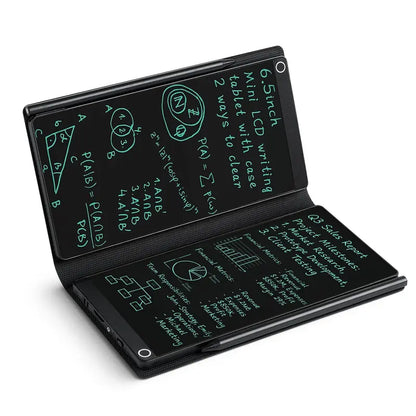 6.5-Inch Full Screen LCD Writing Tablet, Portable Reusable Mini Digital Notebook