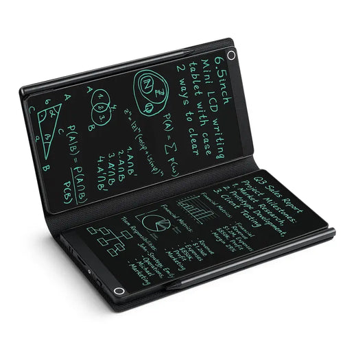 6.5-Inch Full Screen LCD Writing Tablet, Portable Reusable Mini Digital Notebook