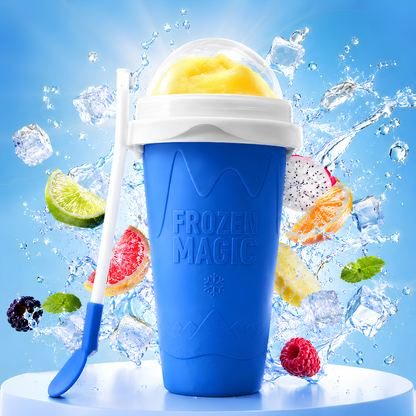 🔥 Magic Slushy Maker Cup ✨ Turn Any Drink Into A Slushie In Minutes