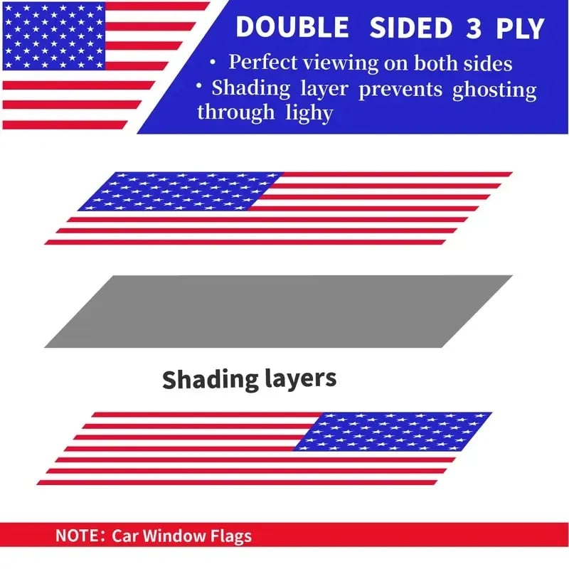 🎉Father's Day Hot Sale 49% OFF🔥American Car Hood Flag🦅