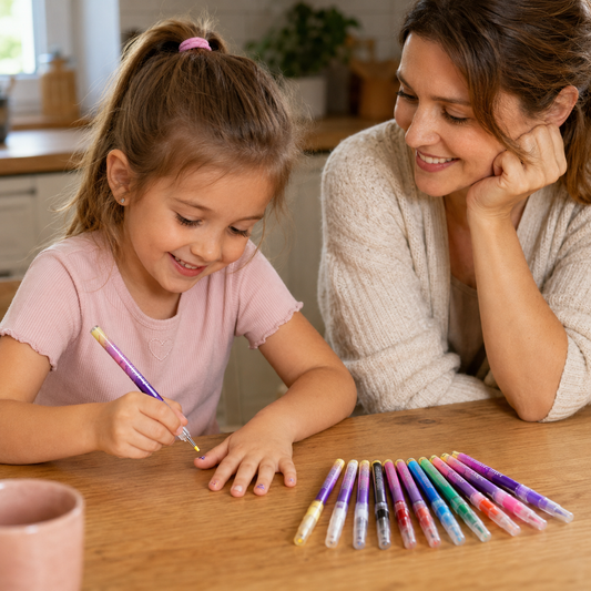 12 Colors Nail Art Pens for Painting Nails, Art Markers for Gel Nails