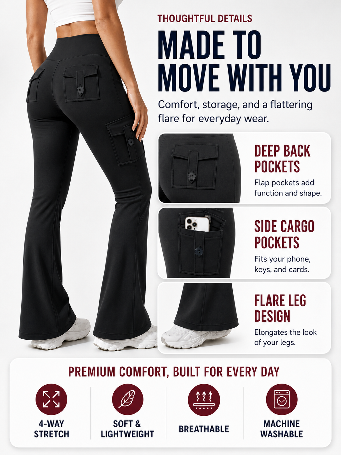 Marssirace™ Flare Leggings