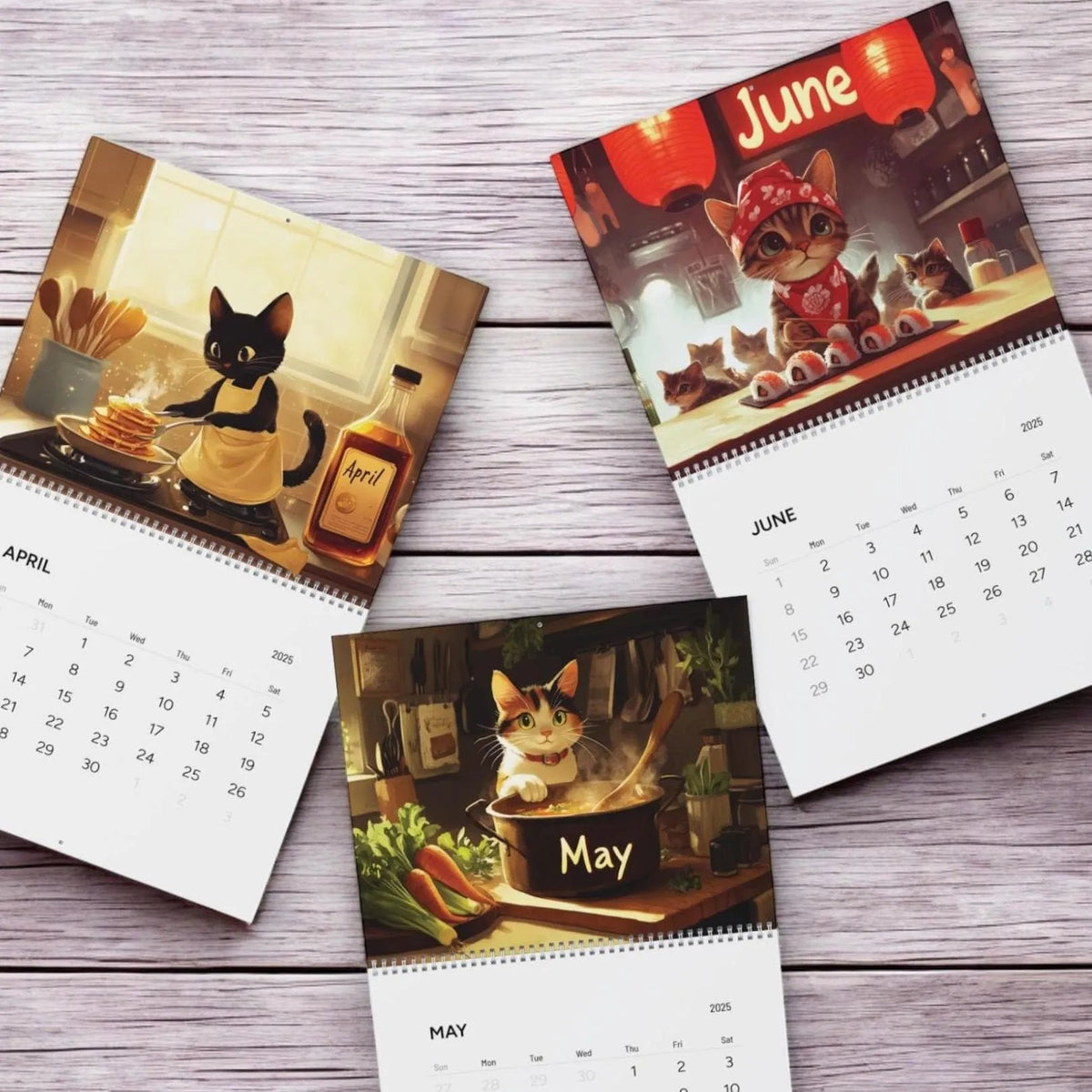 🔥LAST DAY SALE 50% OFF📅Cooking Cats Calendar 2026🐱