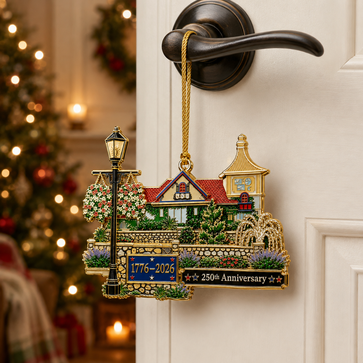 ✨250th Anniversary "Cozy Home" Christmas Ornament