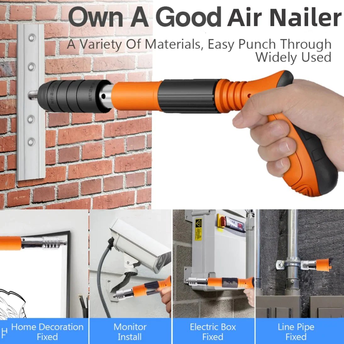 🔥LAST DAY 49% OFF🔥- Woodworking and Decoration Integrated Nail shooter