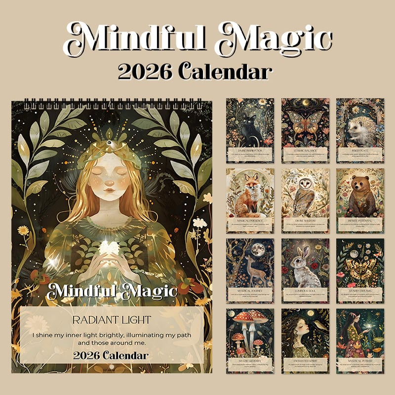 🔥LAST DAY 49% OFF - 📆2026 CALENDAR Mindful Magic