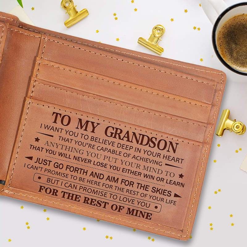🔥LAST DAY 50% OFF💸Engraved Genuine Leather Wallet🎁