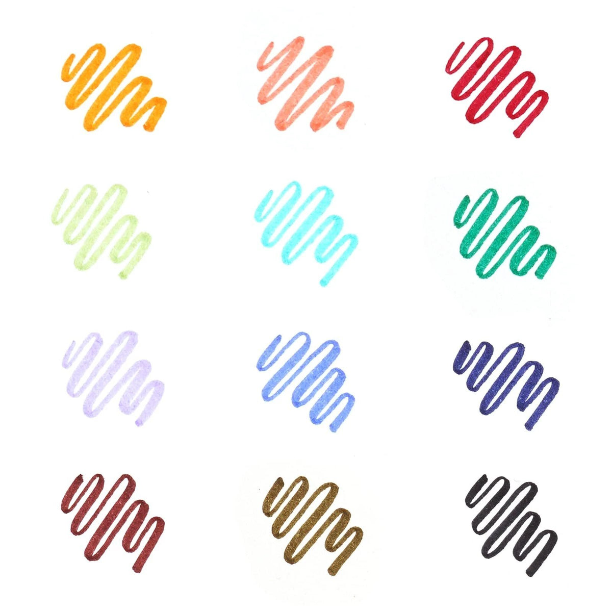 🔥Last Day 50% OFF💝Arts Sign Brush Pen 12 Pastel Colors Water Based Ink Lettering Calligraphy