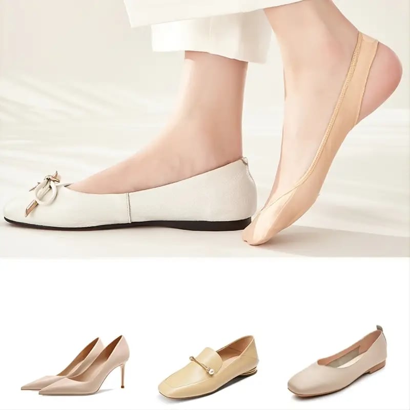 👠👠Silicone Anti-Slip Invisible Socks
