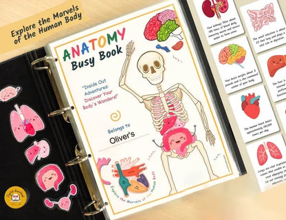 🔥LAST DAY 57% OFF -📚Human Anatomy Busy Book