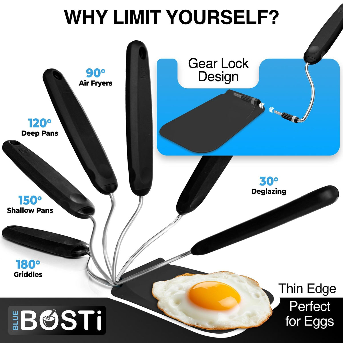 Spatula With Adjustable Angles🍽️ — A must have kitchen gadget👨‍🍳