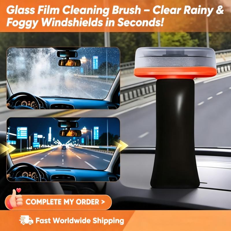 Game Changing Glass Cleaning Brush for Windows and Mirrors Streak Free Shine