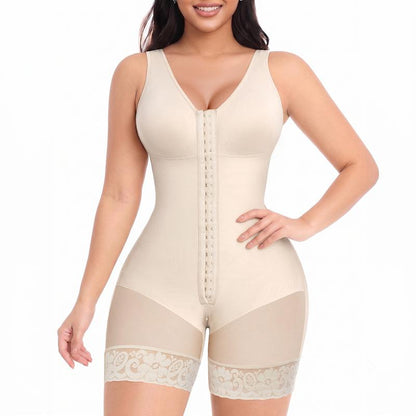 Shapewear for Women Front-Hook Tummy Control Full Shapewear Butt Lifter