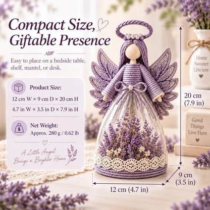 🎁Lighted Floral Angel Figurine