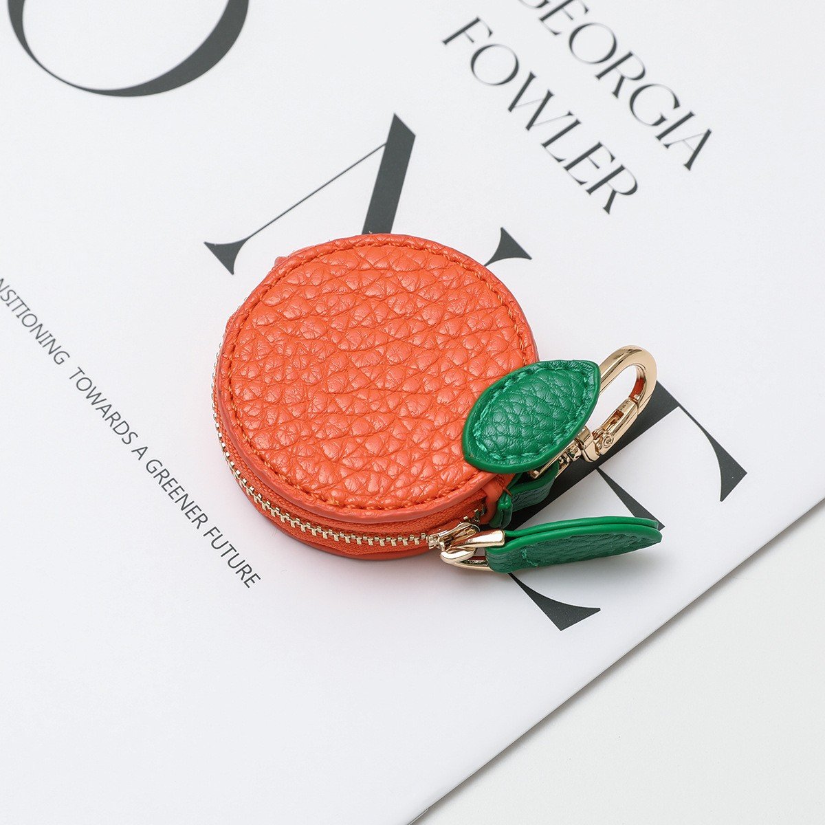 🔥Last Day 49% OFF - 🍊Cute Fruit Coin Purse Bag Charm Airtag Accessories