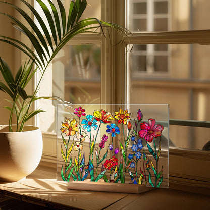 🌷🌼2024 NEW - 🌻🌺Painted Colorful Flower Pattern Decor