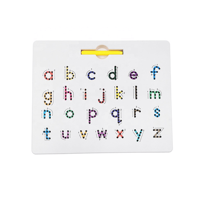 🔥LAST DAY 49% OFF - 2-in-1 Double Sided Magnetic Alphabet Edition