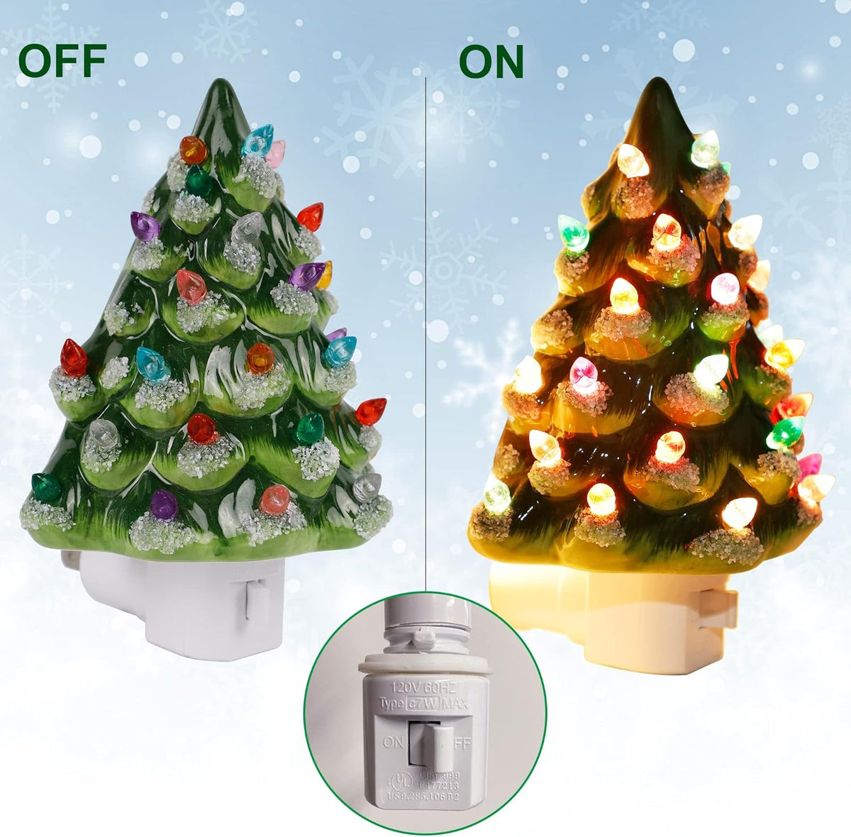 🔥LAST DAY SALE 49% OFF🎄2024 Christmas Tree Night Light